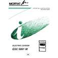 MOFFAT ESC5061B Owners Manual MOFFAT ESC5061B Owners Manual