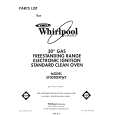 WHIRLPOOL SF3020ERW5 Parts Catalog WHIRLPOOL SF3020ERW5 Parts Catalog
