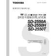 TOSHIBA SD2550A Service Manual TOSHIBA SD2550A Service Manual