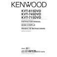 KENWOOD KVT815DVD Owners Manual KENWOOD KVT815DVD Owners Manual