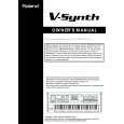 ROLAND V-SYNTH Owners Manual ROLAND V-SYNTH Owners Manual