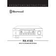 SHERWOOD RX-4103 Owners Manual SHERWOOD RX-4103 Owners Manual