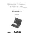 CASIO DX500TR Service Manual CASIO DX500TR Service Manual