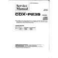 PIONEER CDXP23S Service Manual PIONEER CDXP23S Service Manual
