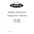 ROSENLEW RTT2060 Owners Manual ROSENLEW RTT2060 Owners Manual