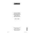 ZANUSSI ZRT 16 JBC Owners Manual ZANUSSI ZRT 16 JBC Owners Manual