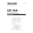 TEAC US-144 Owners Manual TEAC US-144 Owners Manual