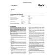 REX-ELECTROLUX RL83S Owners Manual REX-ELECTROLUX RL83S Owners Manual