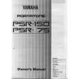 YAMAHA PSR-150 Owners Manual YAMAHA PSR-150 Owners Manual
