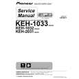 PIONEER KEH-2031/XM/EE Service Manual PIONEER KEH-2031/XM/EE Service Manual