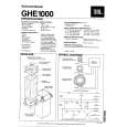 JBL GHE1000 Service Manual JBL GHE1000 Service Manual