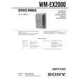 SONY WMEX2000 Service Manual SONY WMEX2000 Service Manual