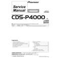 PIONEER CDS-P4000/UC Service Manual PIONEER CDS-P4000/UC Service Manual