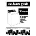 WHIRLPOOL LA5590XPW0 Owners Manual WHIRLPOOL LA5590XPW0 Owners Manual
