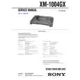 SONY XM1004GX Service Manual SONY XM1004GX Service Manual