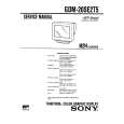 SONY GDM20SE2T5 Service Manual SONY GDM20SE2T5 Service Manual