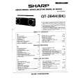 SHARP QT264HBK Service Manual SHARP QT264HBK Service Manual