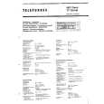 TELEFUNKEN TT750 Service Manual TELEFUNKEN TT750 Service Manual