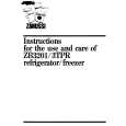ZANUSSI ZB3201/3T Owners Manual ZANUSSI ZB3201/3T Owners Manual