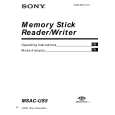 SONY MSAC-US5 Owners Manual SONY MSAC-US5 Owners Manual