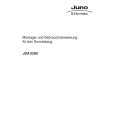JUNO-ELECTROLUX JDA5260E Owners Manual JUNO-ELECTROLUX JDA5260E Owners Manual