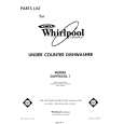 WHIRLPOOL DU9903XL1 Parts Catalog WHIRLPOOL DU9903XL1 Parts Catalog