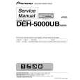 PIONEER DEH-5000UB/X1P/EW5 Service Manual PIONEER DEH-5000UB/X1P/EW5 Service Manual