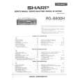SHARP RG6800H Service Manual SHARP RG6800H Service Manual