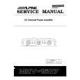 ALPINE MVR1507 Service Manual ALPINE MVR1507 Service Manual