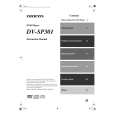 ONKYO DVSP301 Owners Manual ONKYO DVSP301 Owners Manual