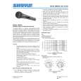 SHURE 588SDX Owners Manual SHURE 588SDX Owners Manual