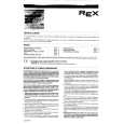 REX-ELECTROLUX RCV13 Owners Manual REX-ELECTROLUX RCV13 Owners Manual
