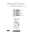 CASIO TV1800C Service Manual CASIO TV1800C Service Manual
