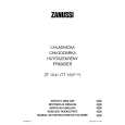 ZANUSSI ZT 1541 Owners Manual ZANUSSI ZT 1541 Owners Manual