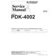 PIONEER PDK-4002/WL Service Manual PIONEER PDK-4002/WL Service Manual