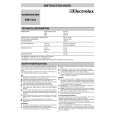 ELECTROLUX EWT618 Owners Manual ELECTROLUX EWT618 Owners Manual
