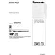 PANASONIC CV52 Owners Manual PANASONIC CV52 Owners Manual