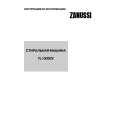 ZANUSSI TL1003V Owners Manual ZANUSSI TL1003V Owners Manual