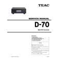 TEAC D-70 Service Manual TEAC D-70 Service Manual