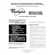 WHIRLPOOL SF3300EKW0 Installation Manual WHIRLPOOL SF3300EKW0 Installation Manual