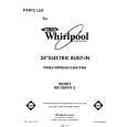 WHIRLPOOL RB130PXV3 Parts Catalog WHIRLPOOL RB130PXV3 Parts Catalog