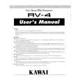 KAWAI RV4 Owners Manual KAWAI RV4 Owners Manual