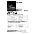 PIONEER A-70 Service Manual PIONEER A-70 Service Manual