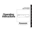PANASONIC AWIF400G Owners Manual PANASONIC AWIF400G Owners Manual