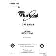 WHIRLPOOL LG7761XWN0 Parts Catalog WHIRLPOOL LG7761XWN0 Parts Catalog