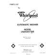 WHIRLPOOL LA6058XTF0 Parts Catalog WHIRLPOOL LA6058XTF0 Parts Catalog
