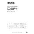 YAMAHA D24 Owners Manual YAMAHA D24 Owners Manual