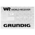 GRUNDIG YACHT BOY 230 Owners Manual GRUNDIG YACHT BOY 230 Owners Manual
