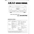AKAI GXM759W Service Manual AKAI GXM759W Service Manual