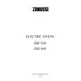 ZANUSSI ZBS869N Owners Manual ZANUSSI ZBS869N Owners Manual